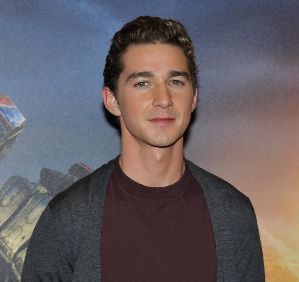 Shia LaBeouf at Georges V Paris premiere of the movie Transformers 2