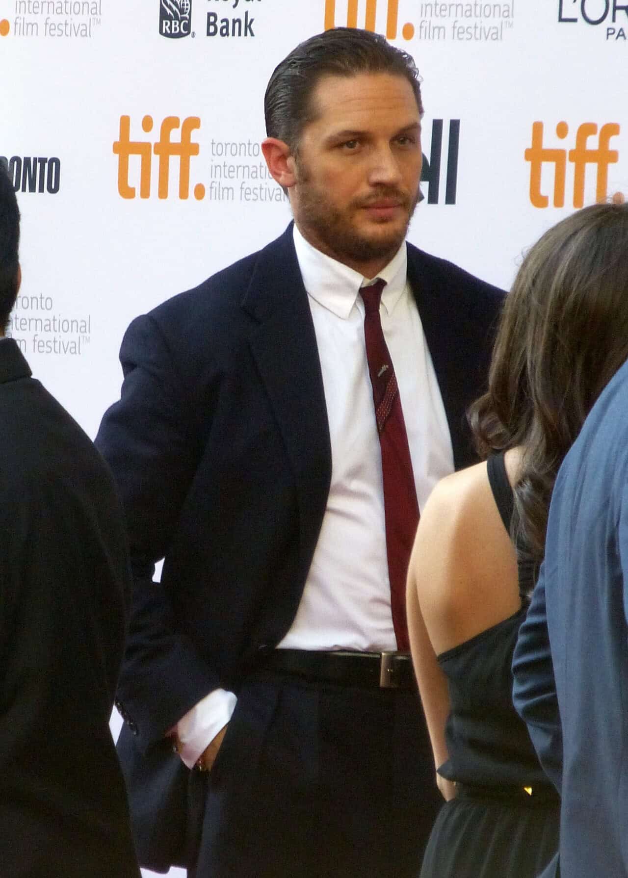 Tom Hardy at the premiere of The Drop 2014 Toronto Film Festival