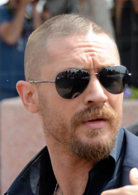 Tom Hardy at the 2015 Cannes film festival
