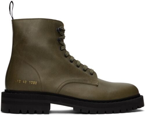 Common Projects Combat Boots