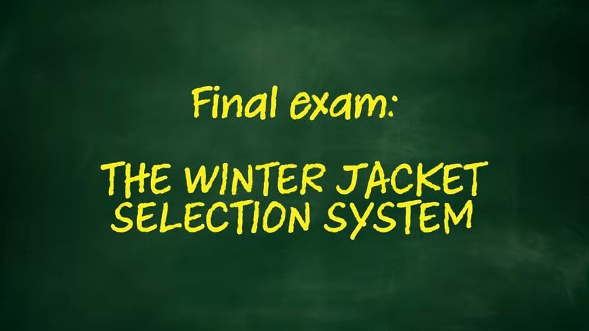 Winter Jacket Selection System