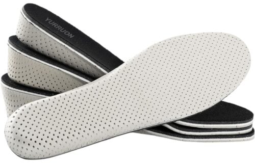 Yurruon Memory Foam Invisible Height Increasing Insoles