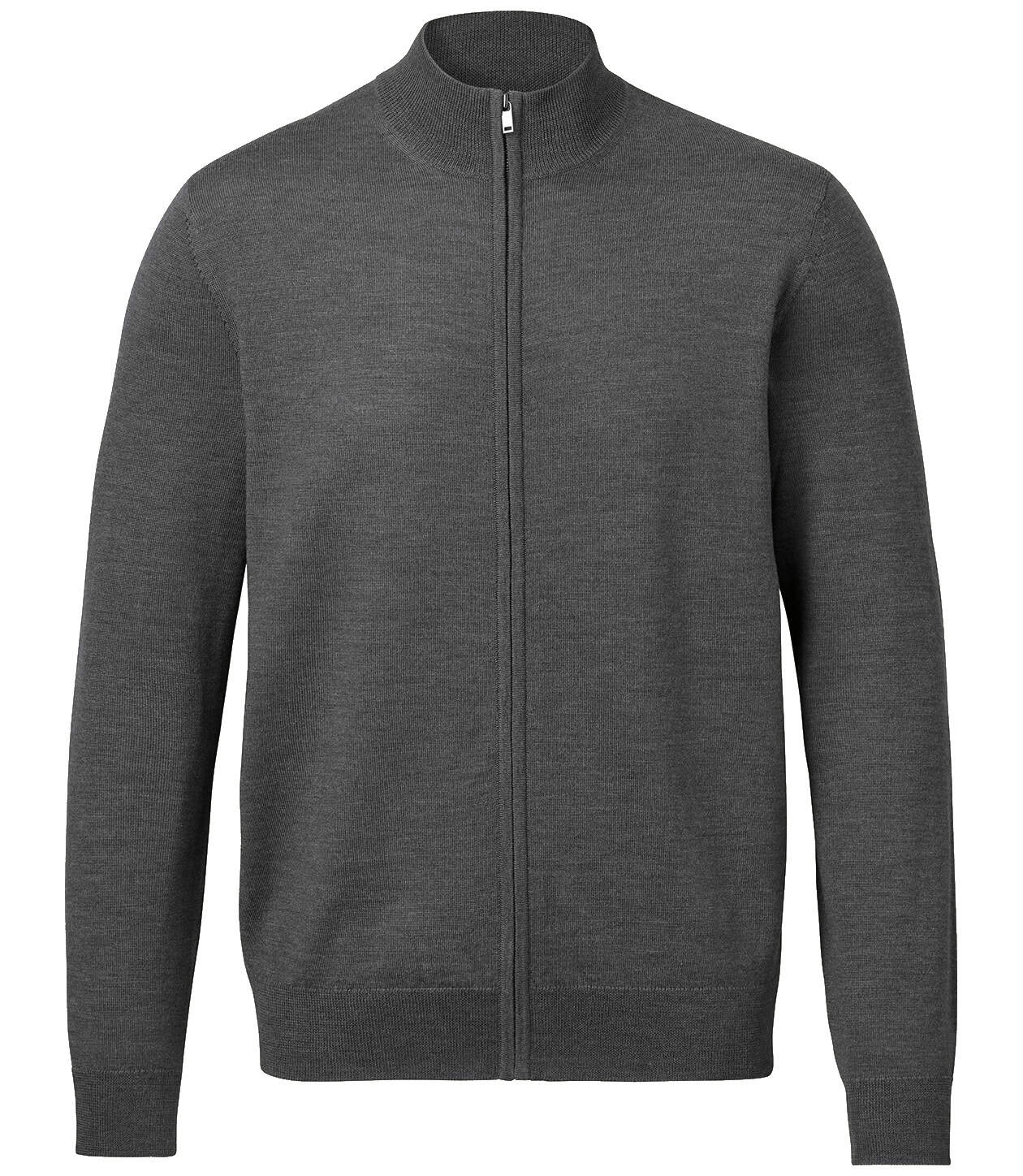 Charles Tyrwhitt Pure Merino Full Zip Through Cardigan