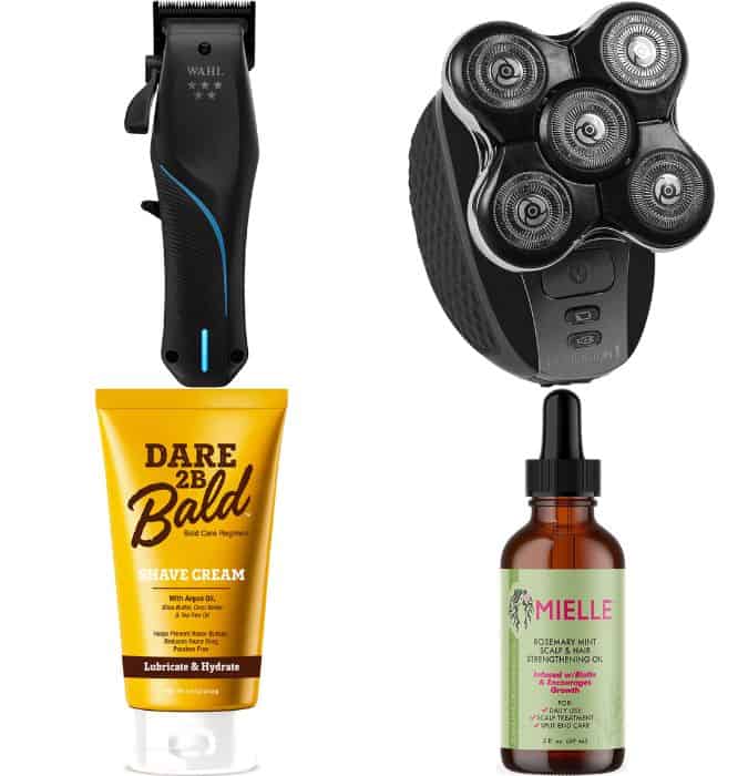 Shave Head Tools and Grooming Products