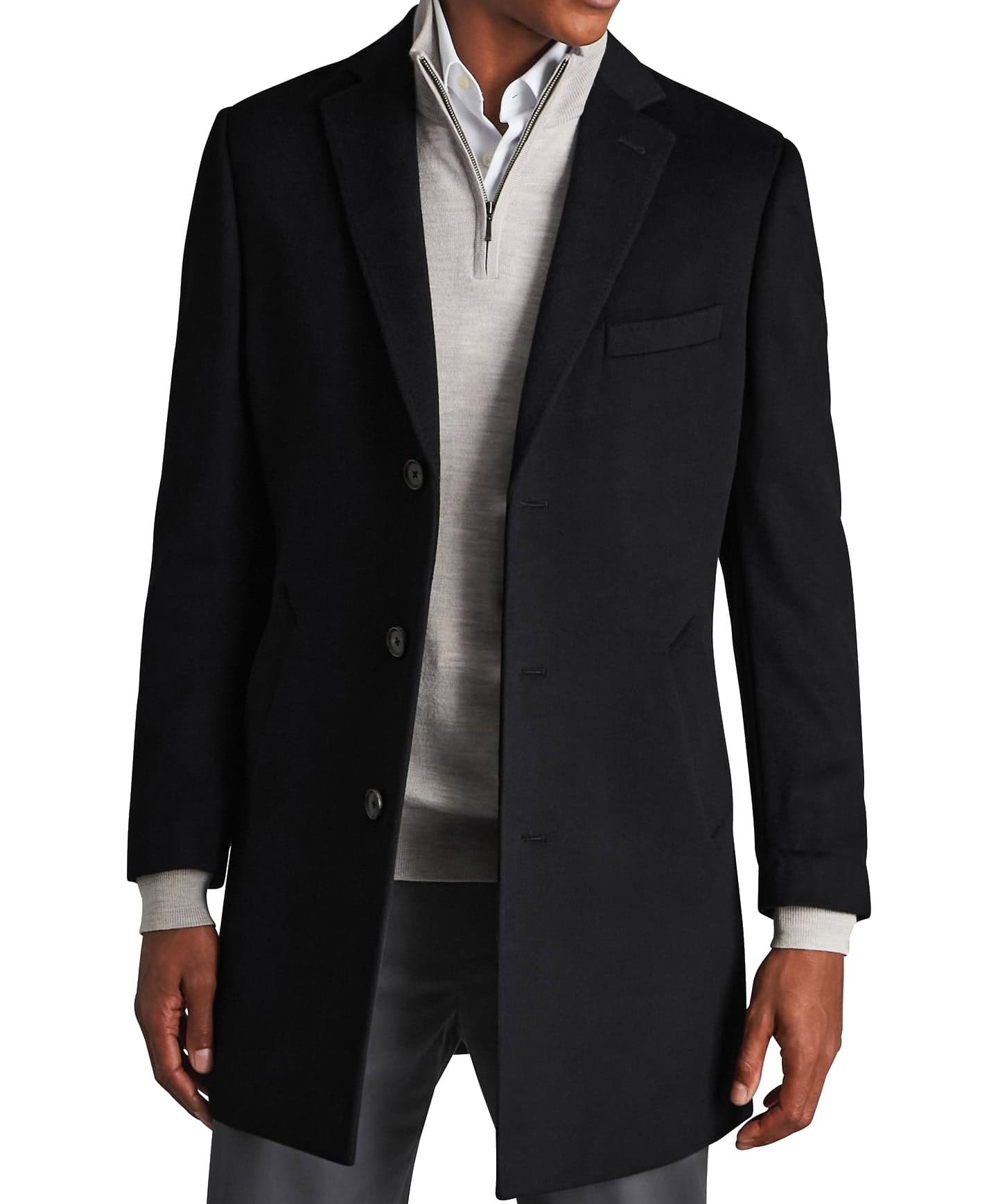 Charles Tyrwhitt Wool Overcoat