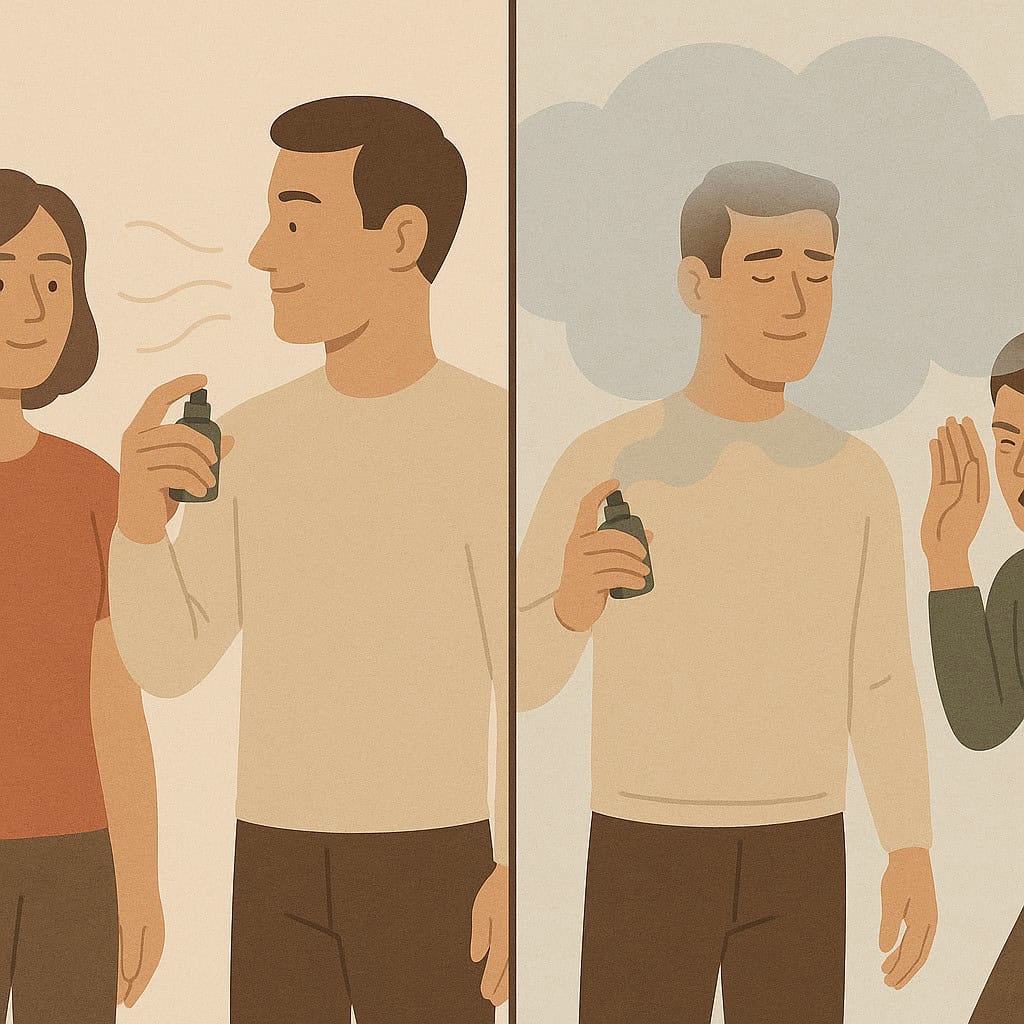 How to Know If You're Wearing Too Much Cologne