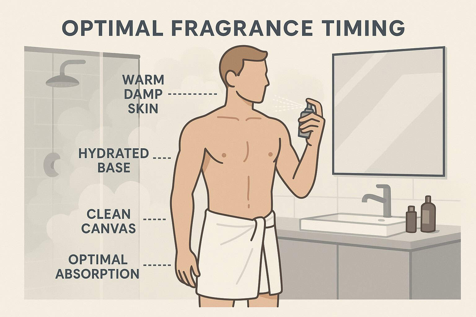 The Best Time of Day to Apply Fragrance