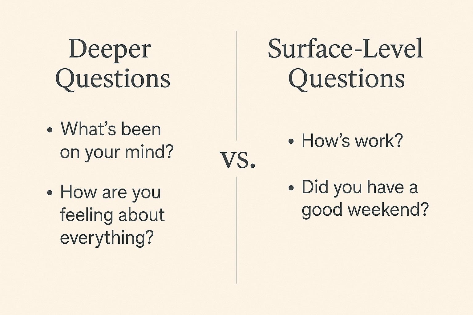 The One Question That Made My Friendships Feel Deeper