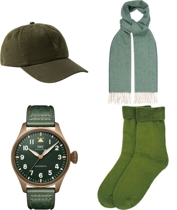 the best green accessories for men