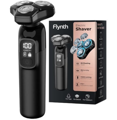 Flynth Electric Rotary Shaver