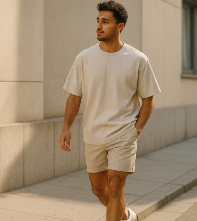 How to Nail the Oversized Shirt and Shorts Combo Without Looking Sloppy