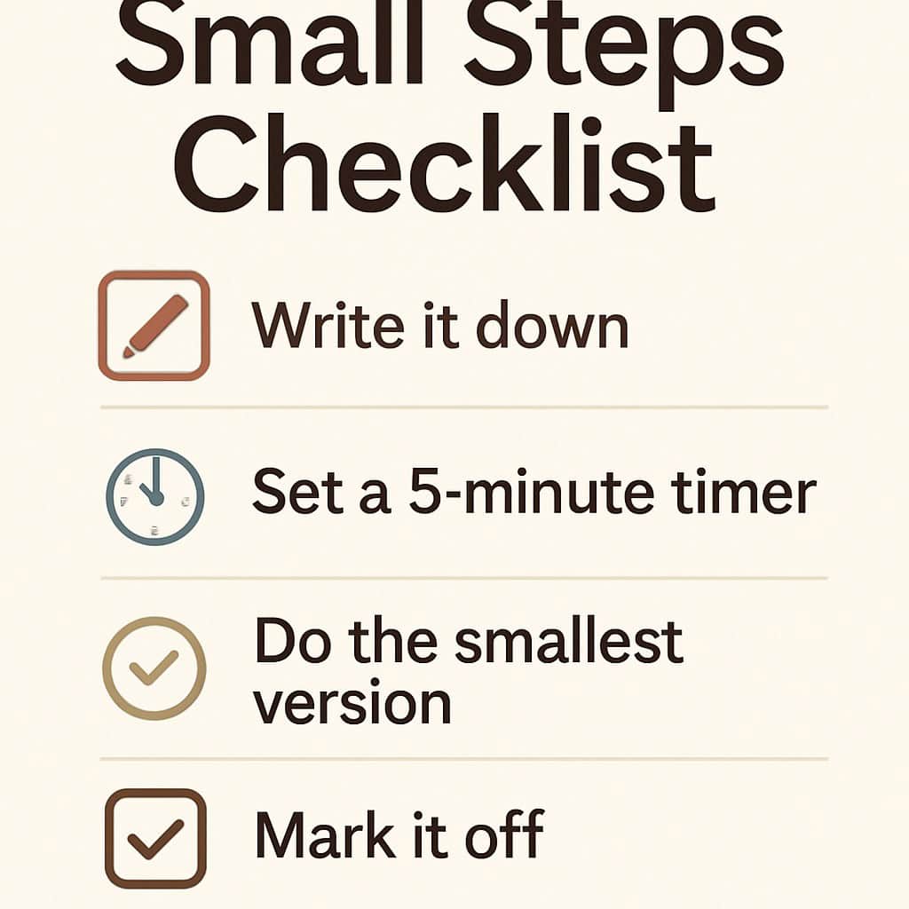 How to Stop Saying “I’ll Start Tomorrow”