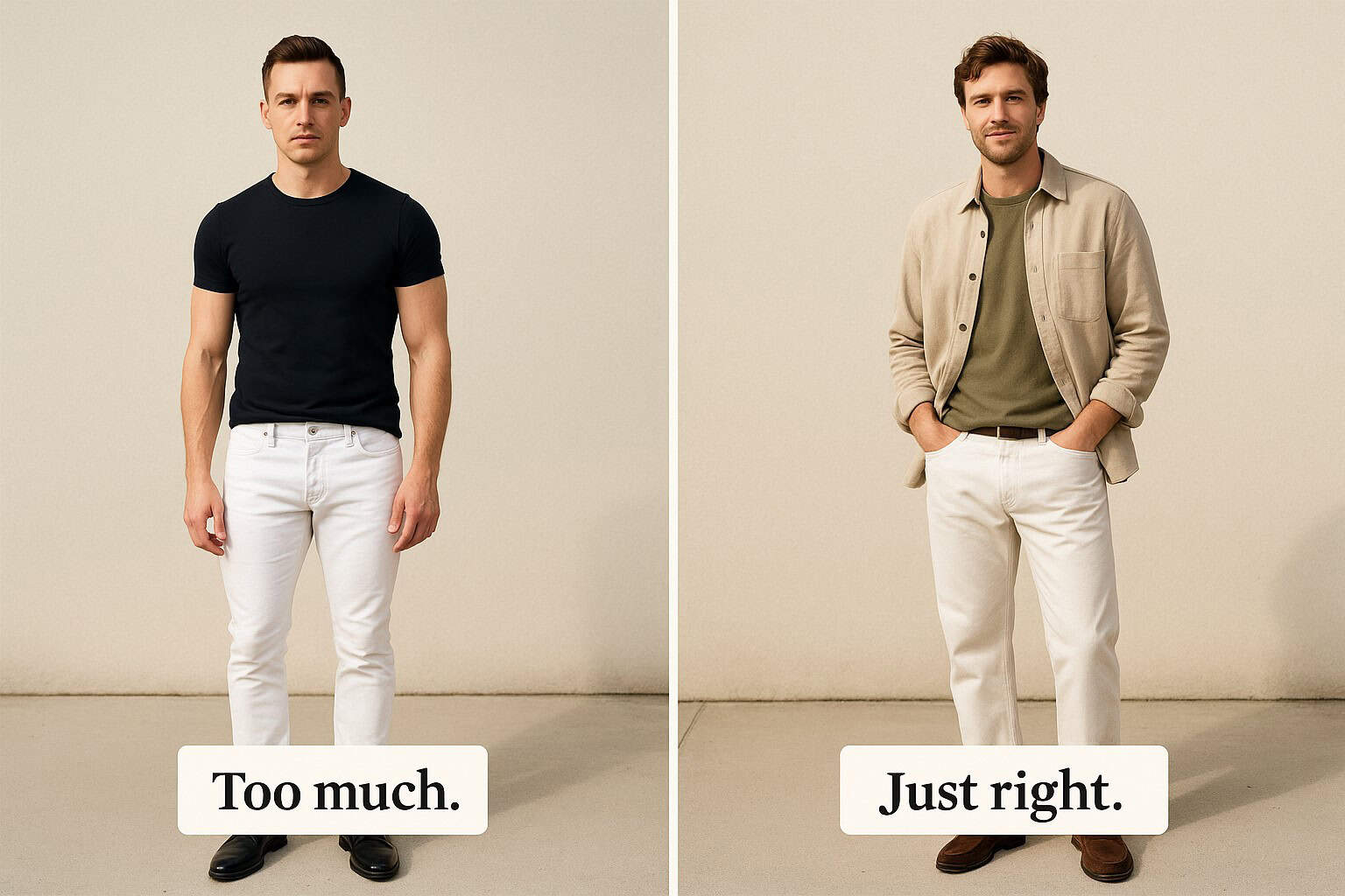 How to Wear White Pants Without Looking Like You Tried Too Hard