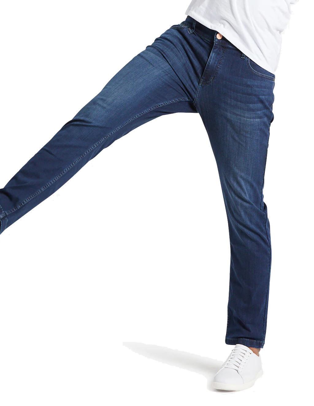 Mugsy fulton jeans on model 