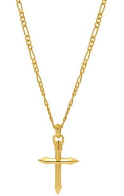 Northskull The Cross Figaro Chain Necklace