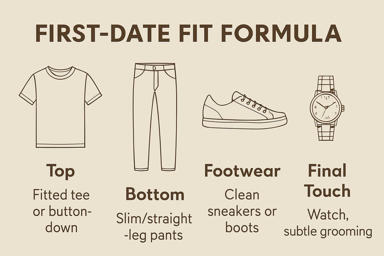 The One Outfit Formula That Works for First Dates Every Time