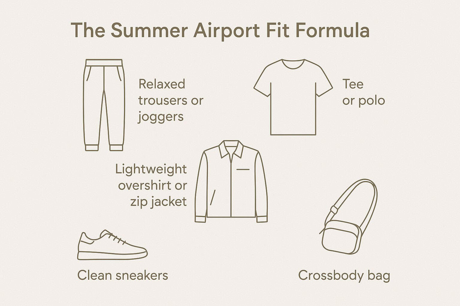 This Summer Airport Fit Is Blowing Up for a Reason