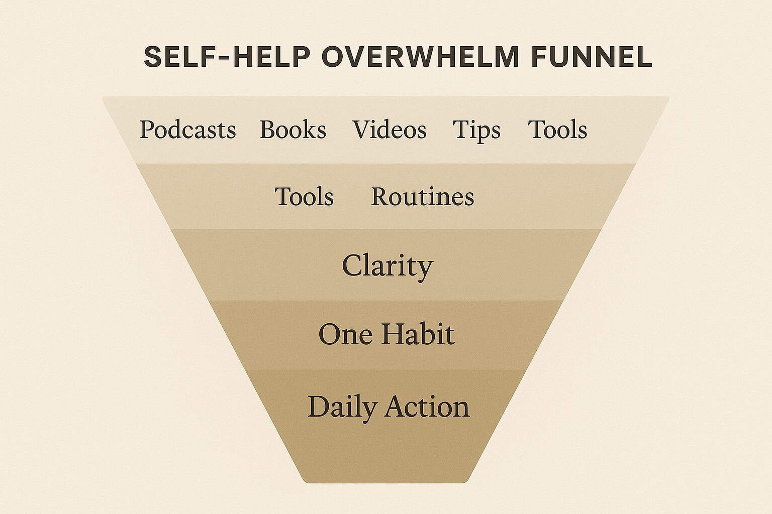 Why Most Self-Help Advice Makes You Feel Worse (And What Works Instead)