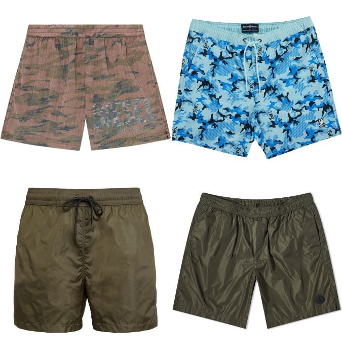 The best camo swim shorts for men