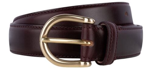 Besnard Leather Dress Belt