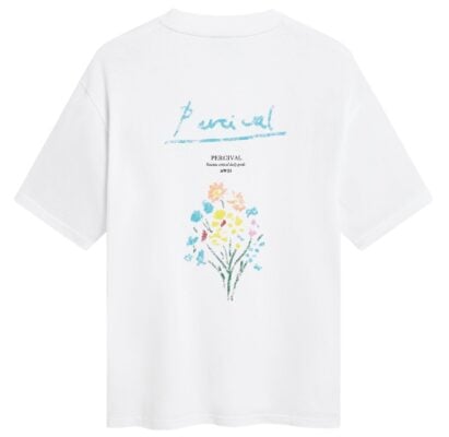 Percival Wax Crayon Bouquet Oversized T Shirt