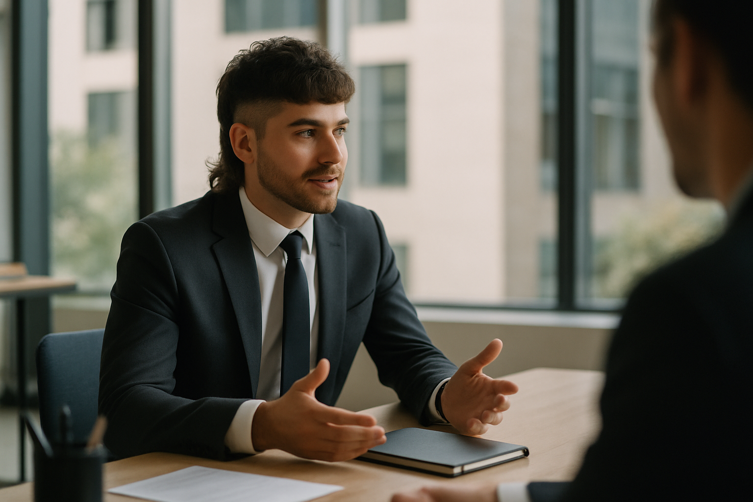Professional Mullets With Elegant Style for the Modern Office