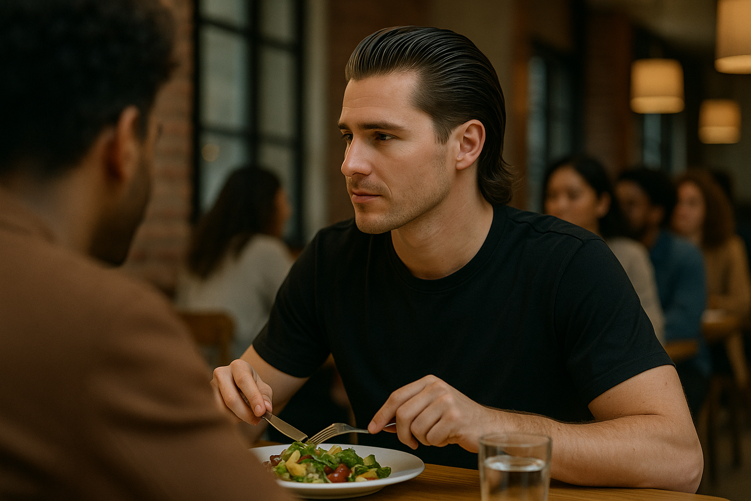 The Slick Back Mullet Is A Timeless Style Statement