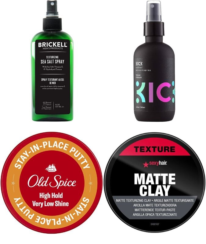 Men's Textured Mid/Long Length Hair Products