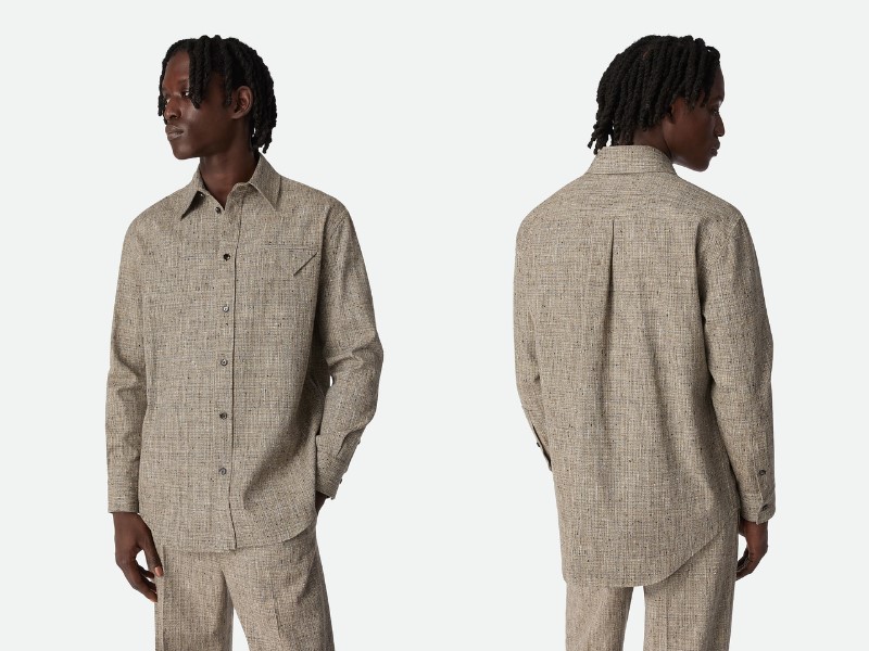 Bottega Veneta Fleck Viscose Shirt
