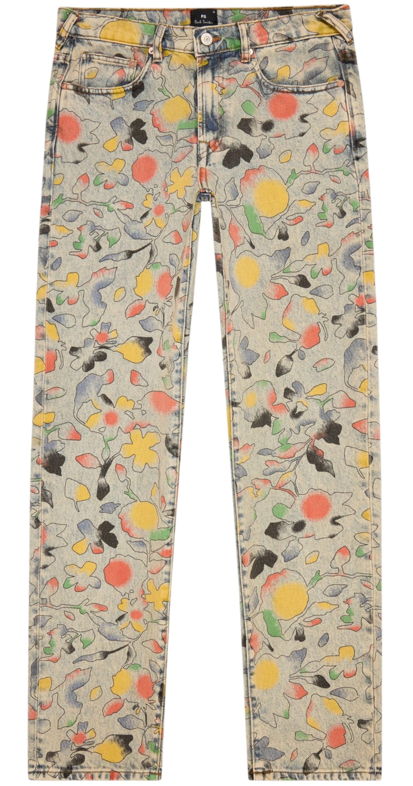 Paul Smith Good Fortune Floral Jeans