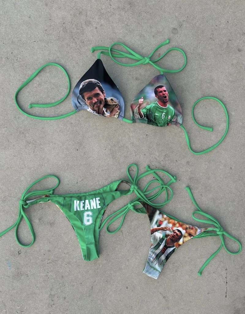 Roy Keane Dublin Fashion Week Bikini