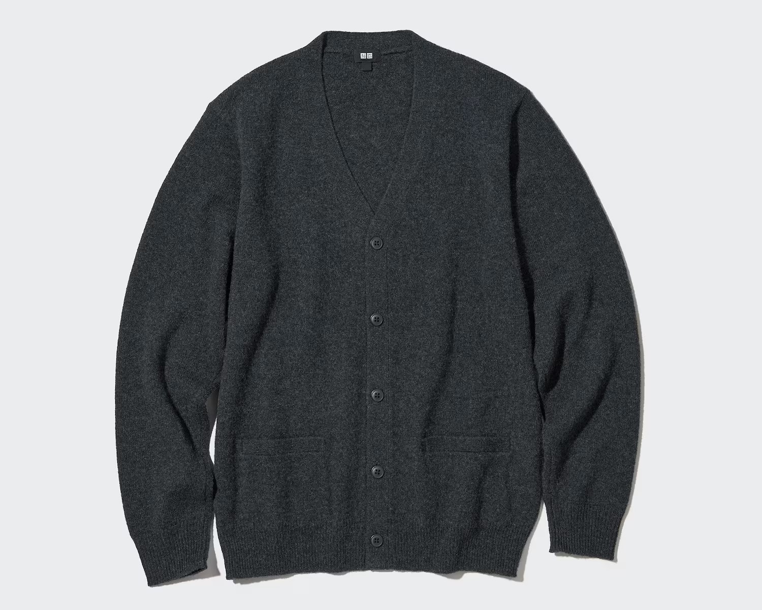 Uniqlo Lambswool V Neck Cardigan