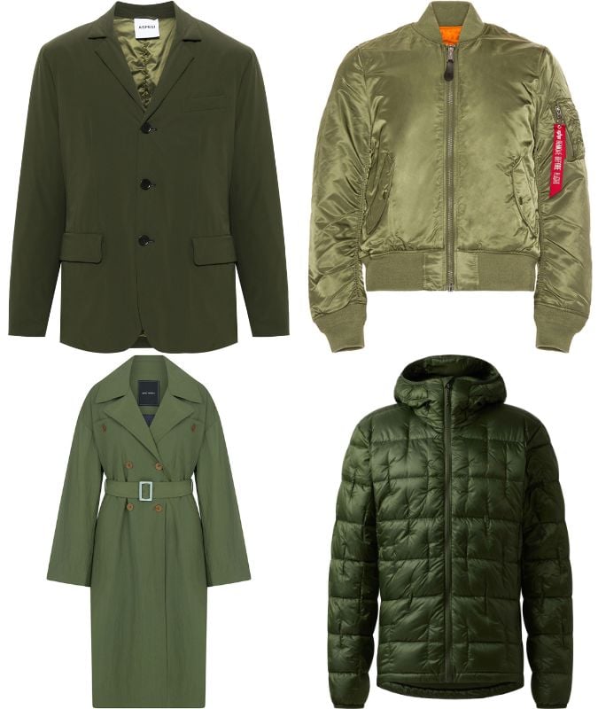 the best green coats for men
