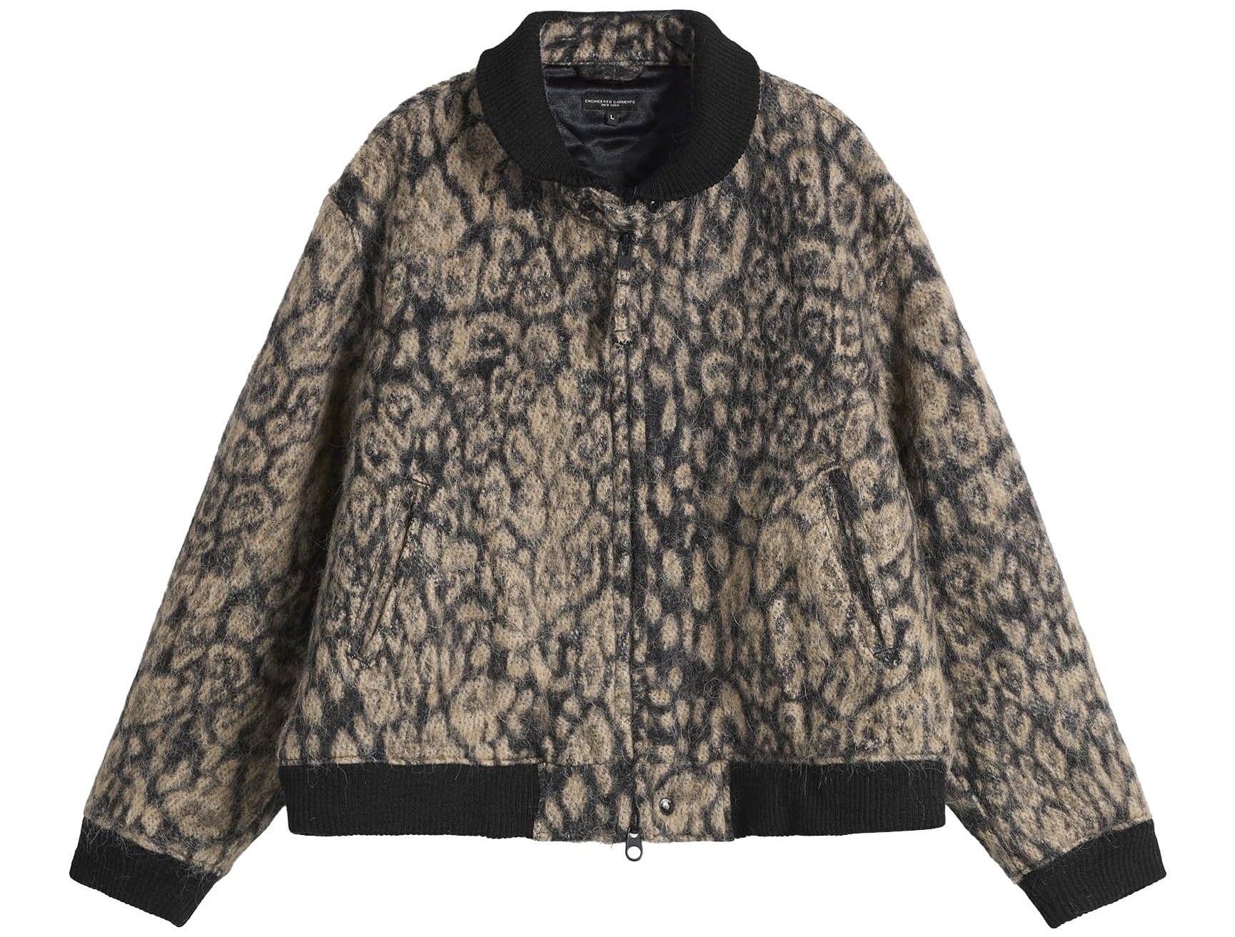 Engineered Garments Leopard Jacquard LL Jacket