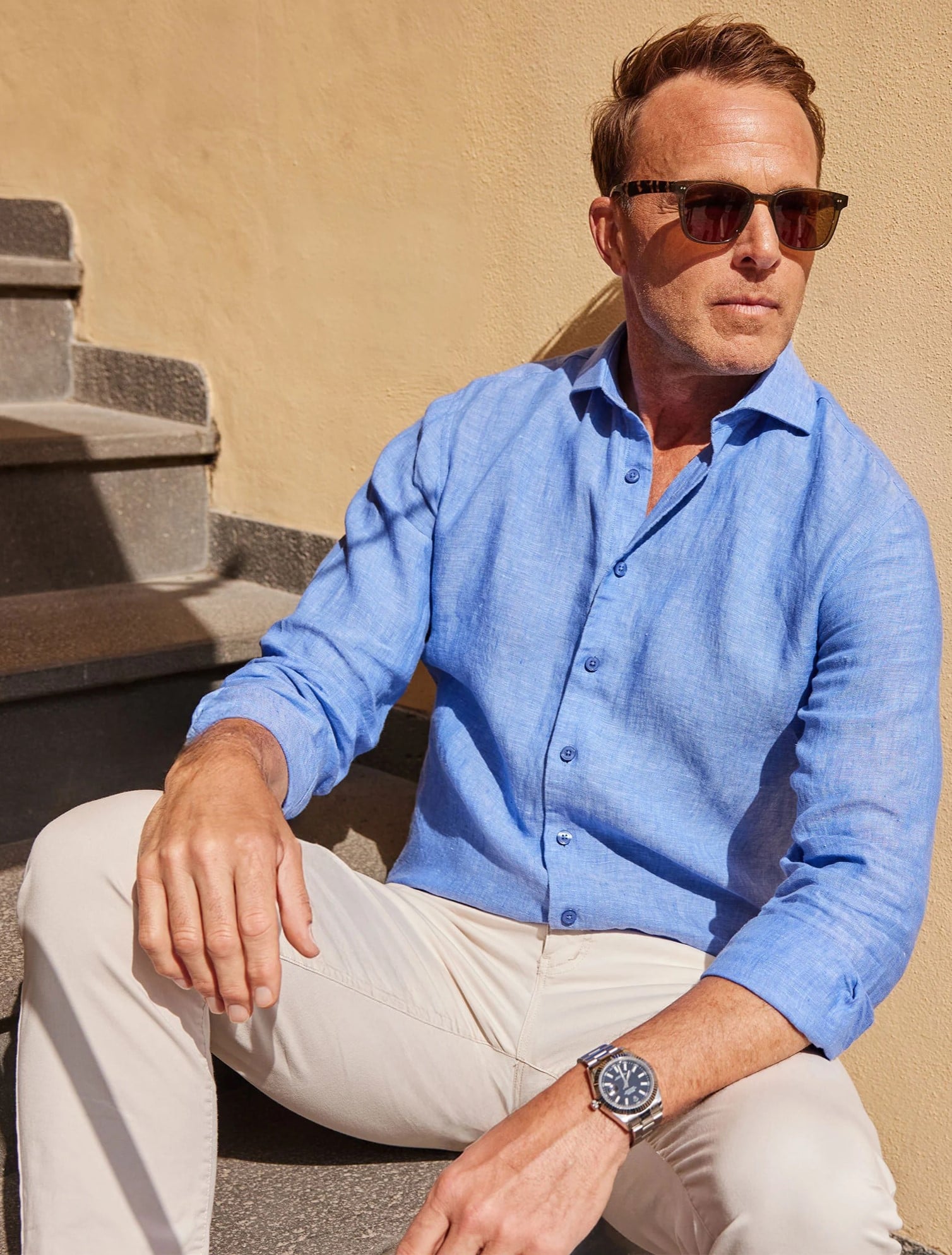 Collars and co Toscano Linen Shirt