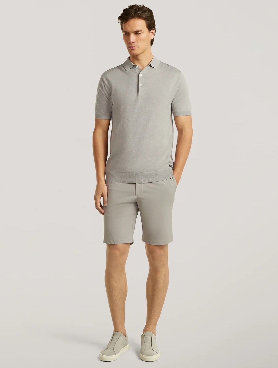 Wahts Graham Cotton Knitted Polo