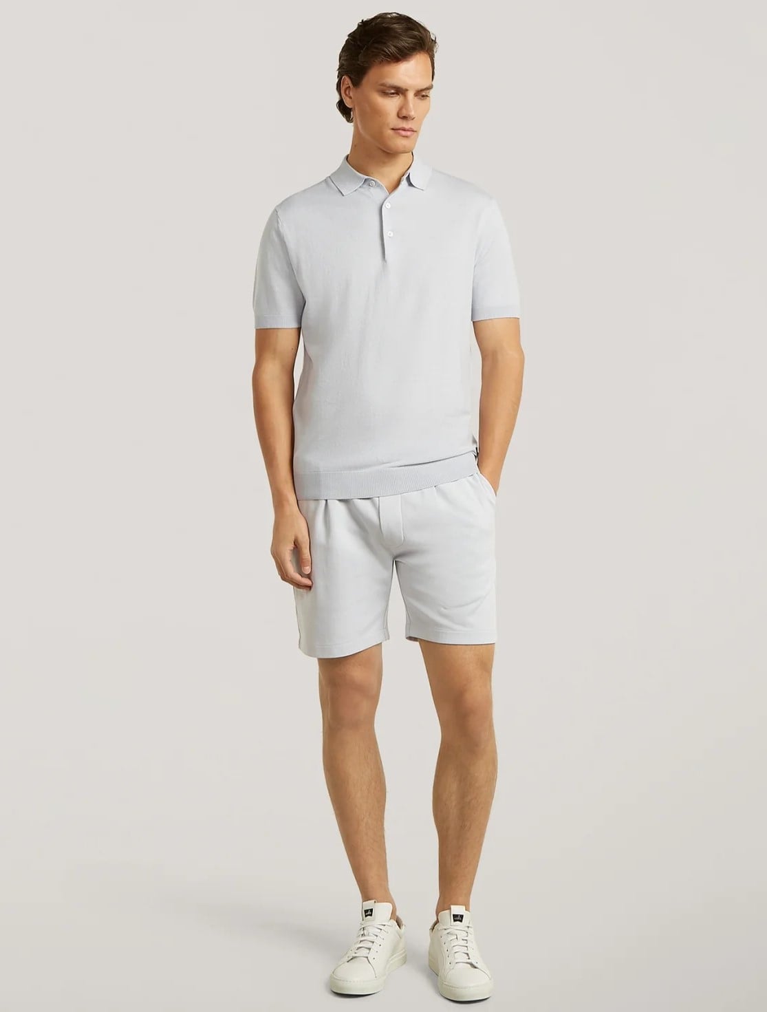 Wahts Graham Cotton Knitted Polo