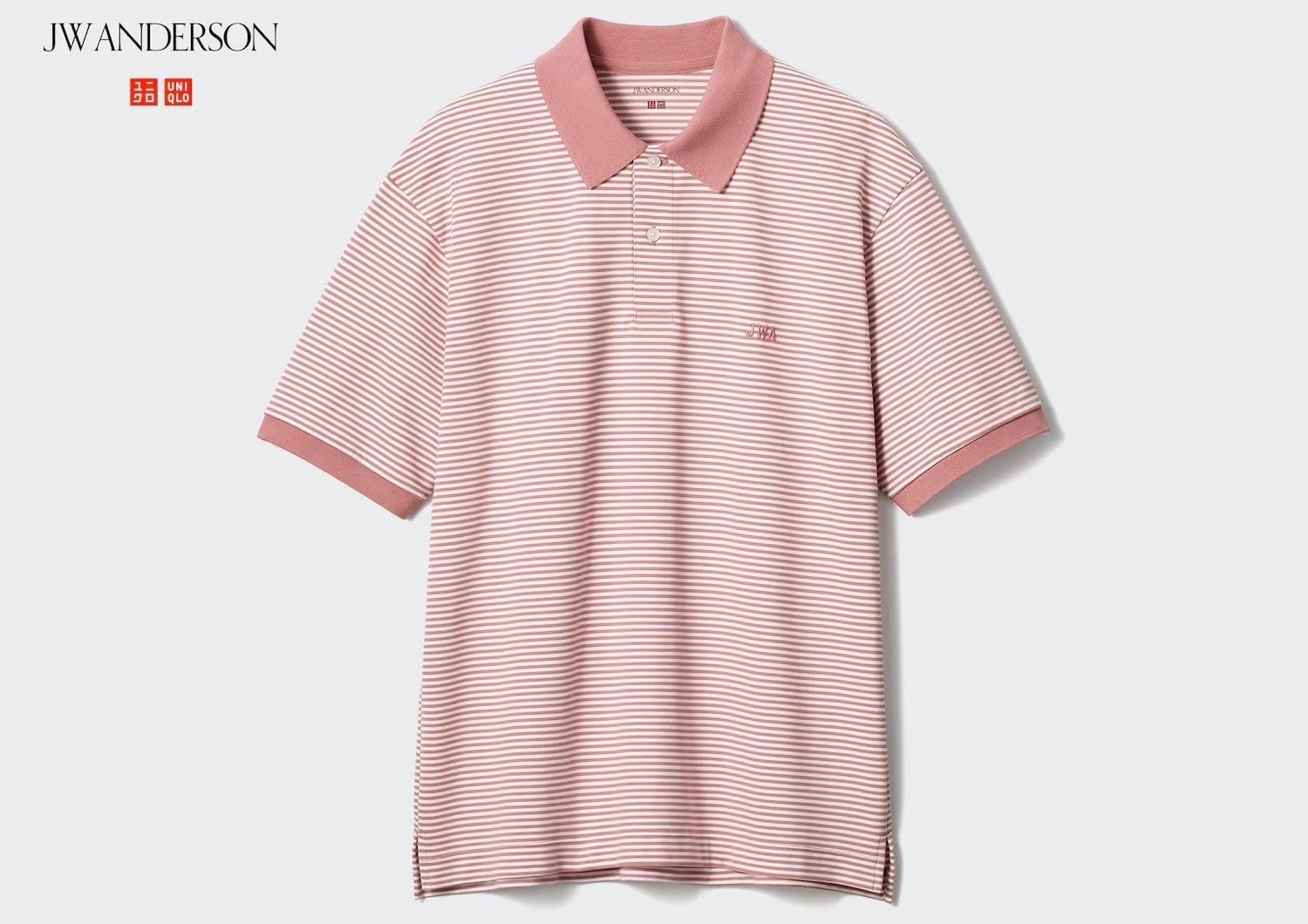 Uniqlo x JWA DRY Pique Striped Polo Shirt