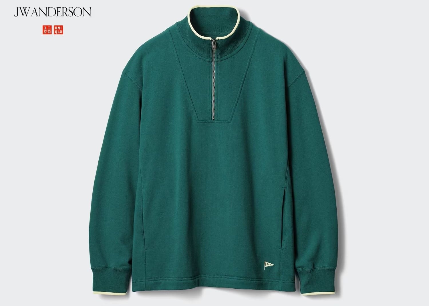 Uniqlo x JWA Sweat Half-Zip Pullover