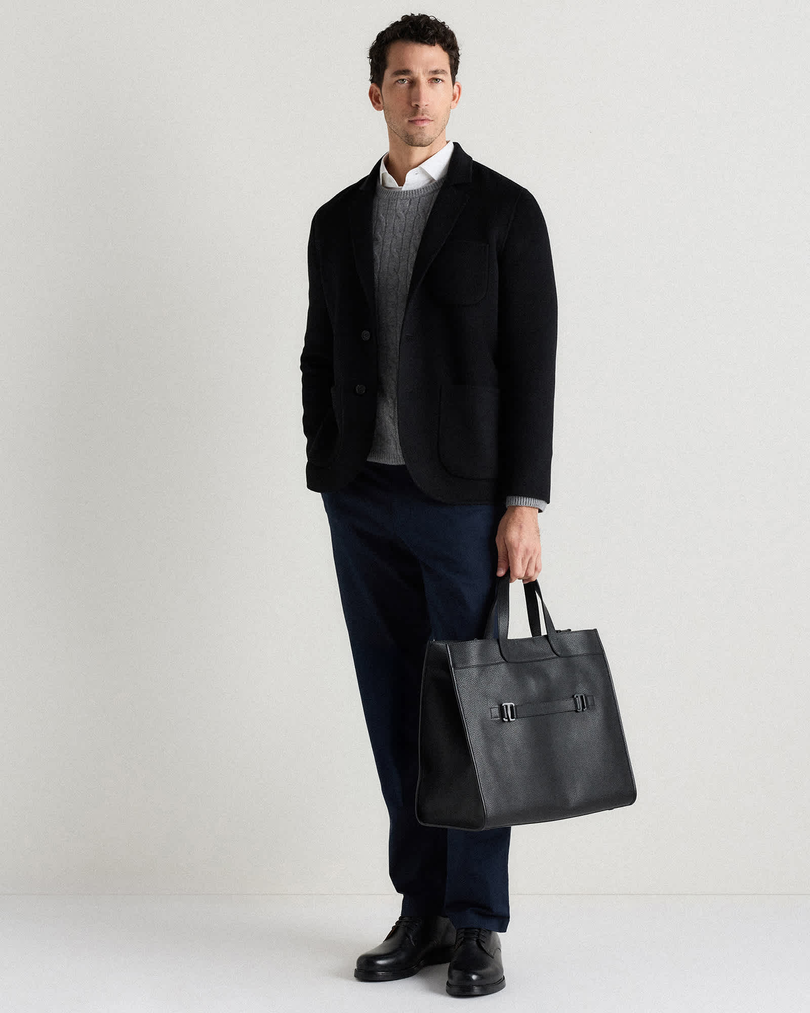 Quince Excursion Italian Leather Tote