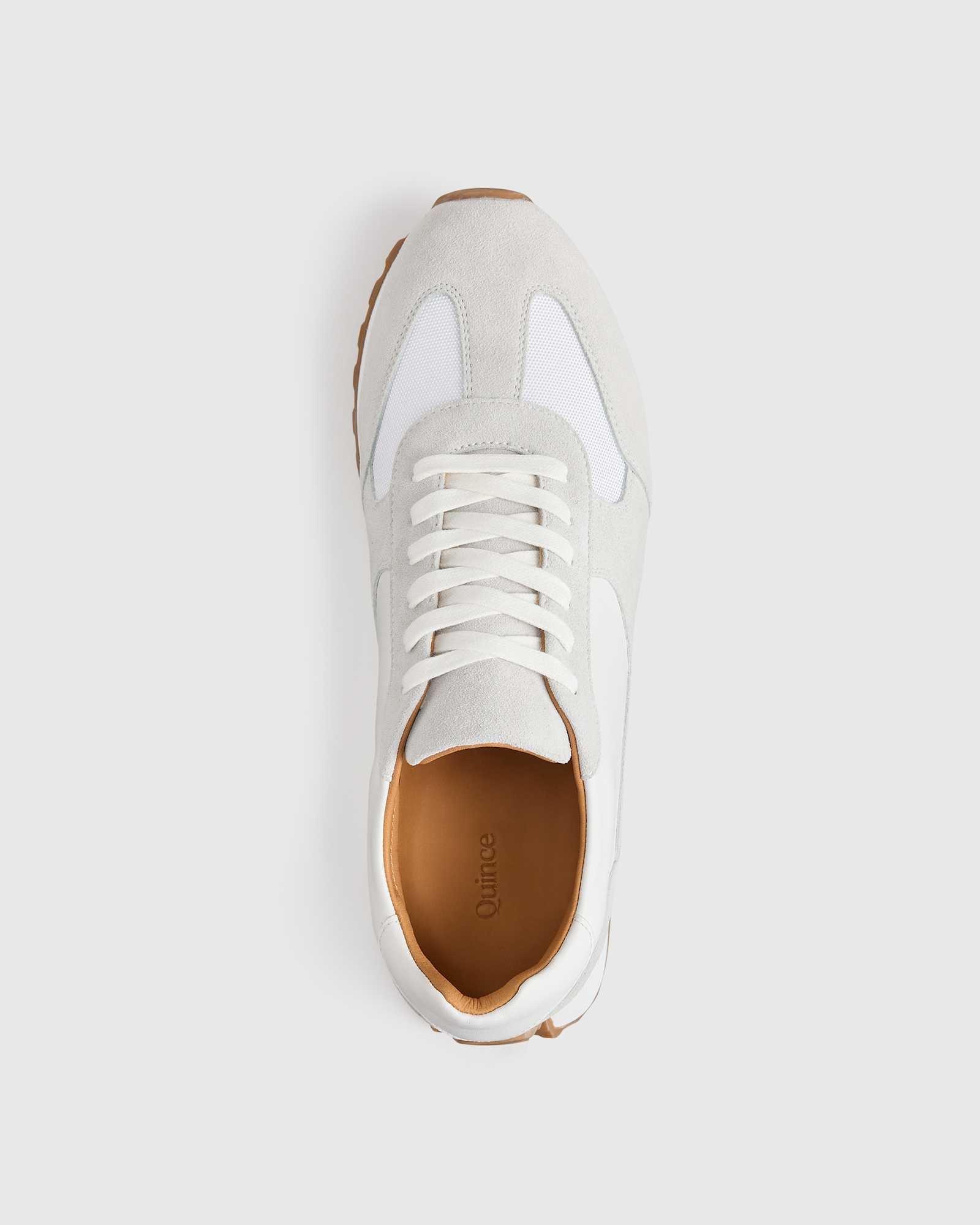 Quince Italian Leather and Suede Retro Runner