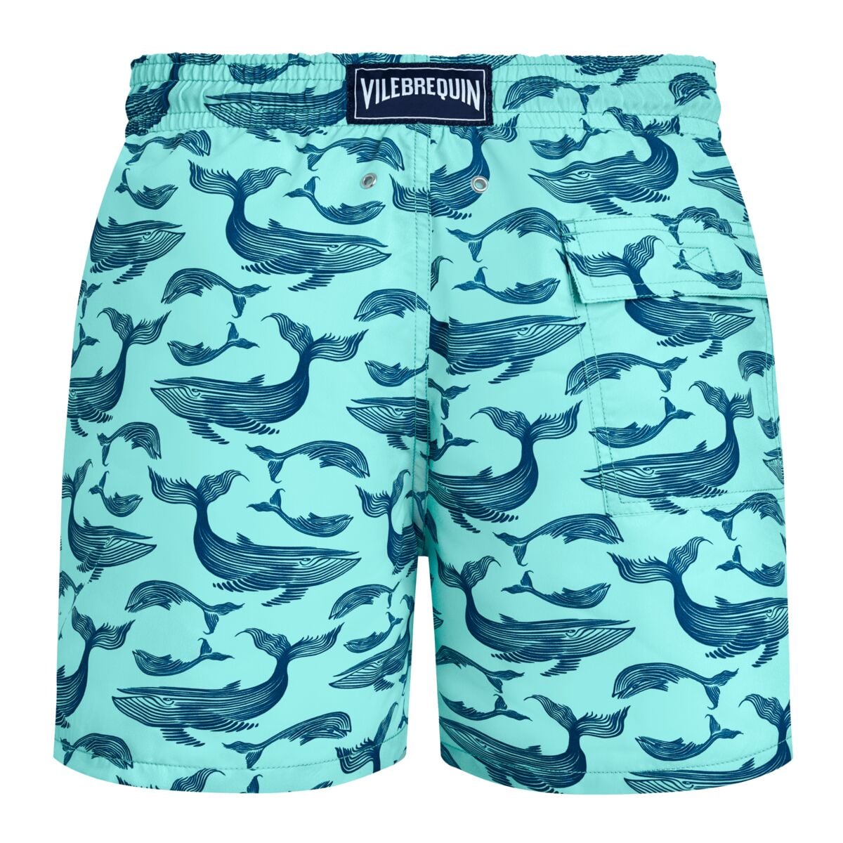 Vilebrequin Men Swim Trunks Whales