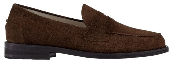 Duke + Dexter Suede Penny Loafer