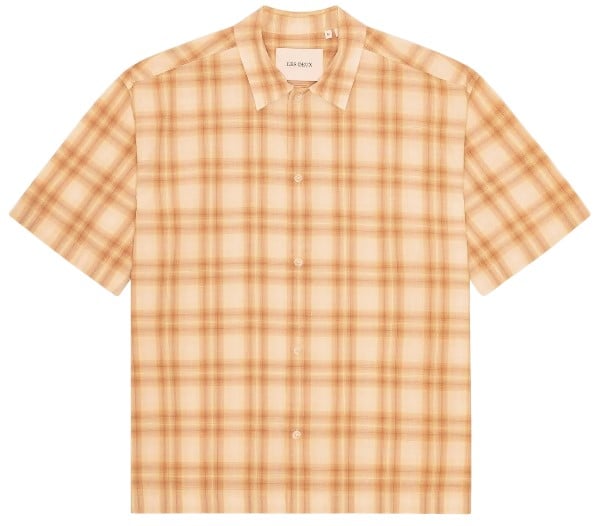 Les Deux Apricot Checked Shirt