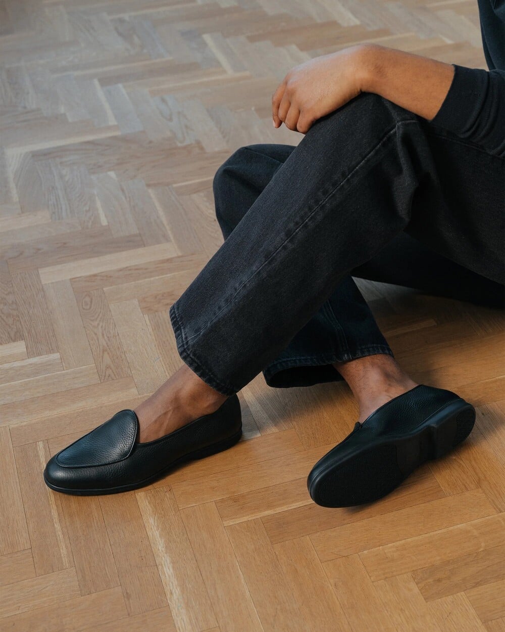 Smart Casual Loafer Outfits - The Contrast of Grain and Denim