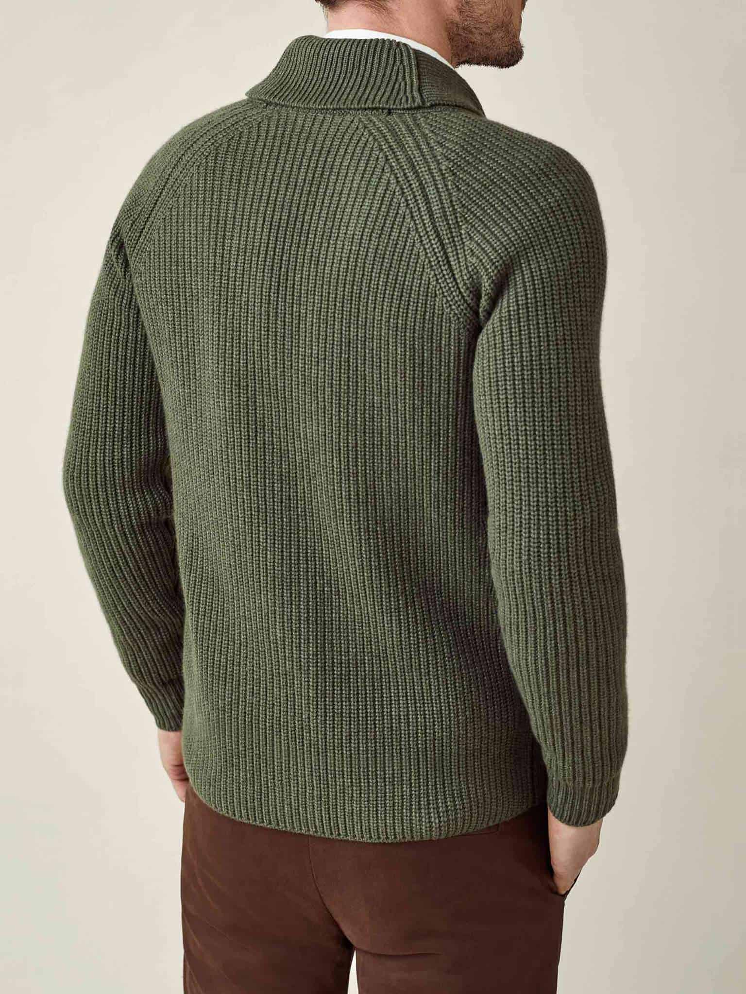 Luca Faloni Chunky Knit Cardigan