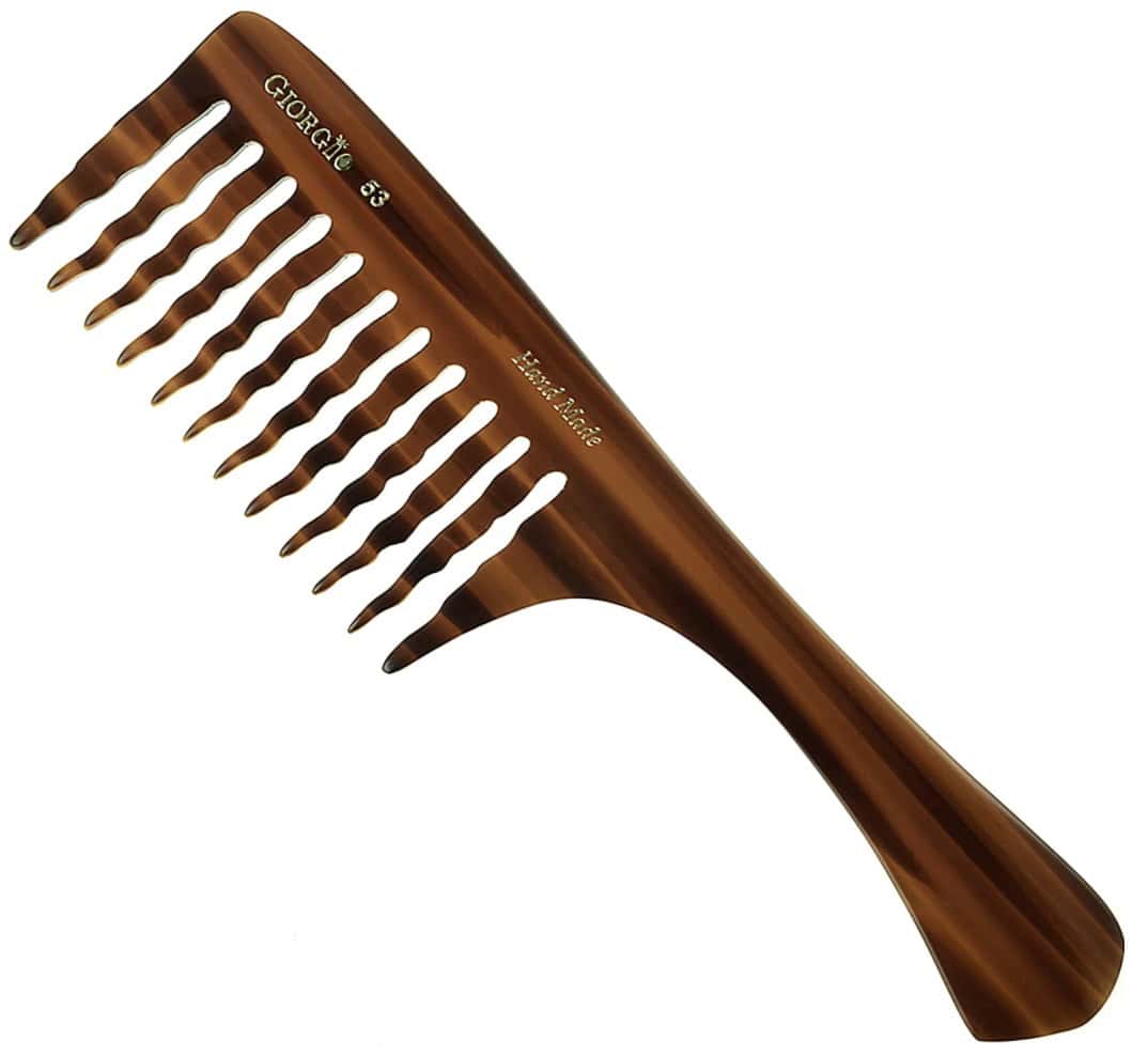 Wide Teeth for Long Thick Curly Wavy Hair