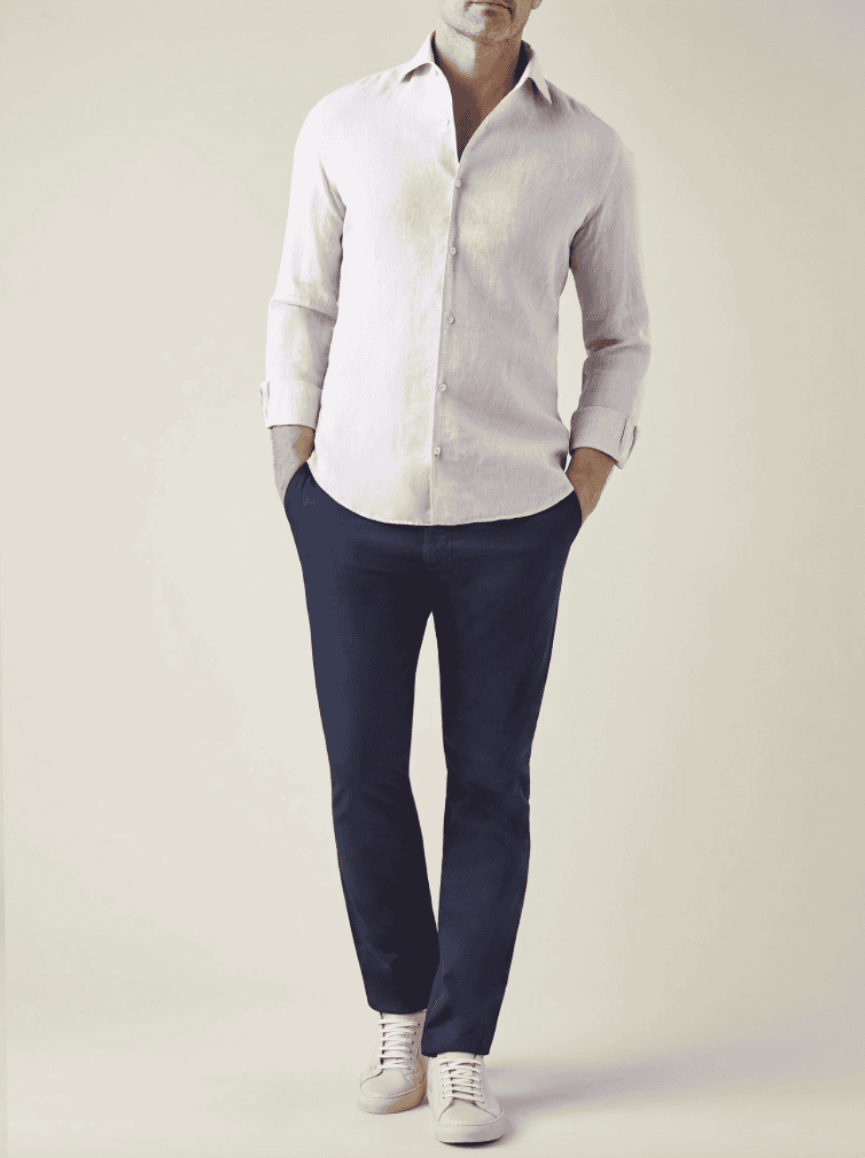 Man wearing Chinos 