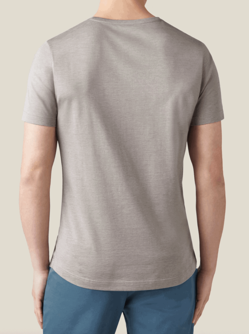 Man wearing Luca Faloni Tshirt